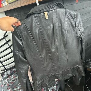 Aritzia (Mackage) Real Leather Jacket XXS